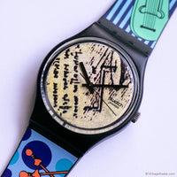 1991 Vintage Swatch ENGINEER GB139 Watch | 90s Colorful Swatch Gent