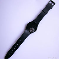 2004 Swatch RED SUNDAY GB750 Watch | Black Day Date Swatch Gent