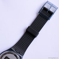 Swatch Gent NÜNI GM108 Watch | Vintage 1991 Black Swatch Gent Watch