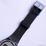 Swatch Gent NÜNI GM108 Watch | Vintage 1991 Black Swatch Gent Watch