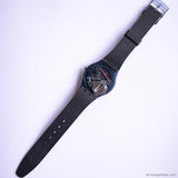 Swatch Gent NÜNI GM108 Watch | Vintage 1991 Black Swatch Gent Watch