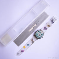 1990 Swatch GM106 MARK Watch | Cool 90s Vintage Swatch Watch