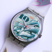 1990 Swatch GM106 MARK Watch | Cool 90s Vintage Swatch Watch