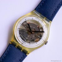 Swatch GZ157 DAIMLER CRYSLER Watch | Swatch Jelly Skeletonized Dial