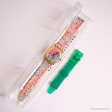 Swatch LOTS OF DOTS GZ121 Watch with Original Box and Papers Vintage