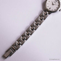 Minimalist Citizen Quartz Watch for Women | Vintage Silver-tone Watch