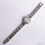 Minimalist Citizen Quartz Watch for Women | Vintage Silver-tone Watch