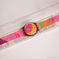 Swatch Fluo Seal GV700 montre avec une boîte et des papiers originaux vintage