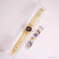 1993 Vintage Swatch GZ124 SCRIBBLE Watch | Collectors Special Swatch