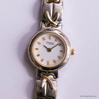 Vintage Two-tone Caravelle by Bulova Watch | Dainty Watch for Ladies