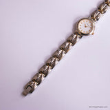 Vintage Two-tone Caravelle by Bulova Watch | Dainty Watch for Ladies