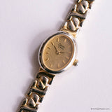 Tiny Vintage Caravelle by Bulova Oval Watch for Ladies | 90s Dress Watch