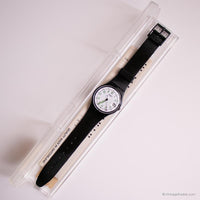 Raro vintage Swatch GB419 Mezzoforte orologio con scatola e documenti originali
