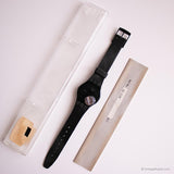 Raro vintage Swatch GB419 Mezzoforte orologio con scatola e documenti originali