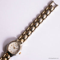 Vintage Oval Gold-tone Timex Watch for Ladies | Dainty Jewelry for Her