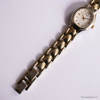 Vintage Oval Gold-tone Timex Watch for Ladies | Dainty Jewelry for Her