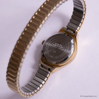 Petite Vintage Watch for Ladies by Acqua | Slim-band Gold-tone Watch