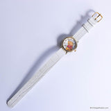 Vintage Dainty Winnie the Pooh Watch for Women with White Strap