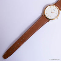 Vintage Gold-tone Seiko Quartz for Men | Minimalist Occasion Watch