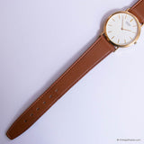 Vintage Gold-tone Seiko Quartz for Men | Minimalist Occasion Watch