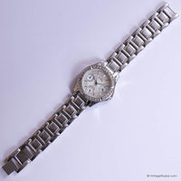 Vintage Silver-tone DMQ Watch for Women | Elegant Office Wear Watch