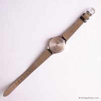 Retro Silver-tone Carriage Watch with Large Numerals | Carriage by Timex