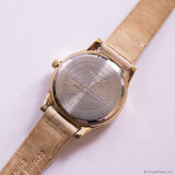 Vintage Gold-tone Timex Indiglo Ladies Watch with Mother-of-Pearl Dial