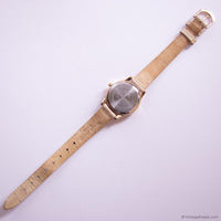 Vintage Gold-tone Timex Indiglo Ladies Watch with Mother-of-Pearl Dial