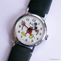 RARE 1960s Vintage Mickey Mouse Mechanical Watch by Bradley Swiss-Made