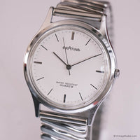 Vintage Silver-tone Prätina Quartz Watch for Men | German Watches