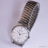 Vintage Silver-tone Prätina Quartz Watch for Men | German Watches