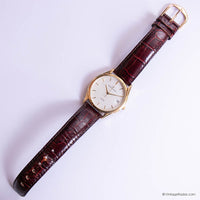 Classic Vintage Gold-tone Meister Anker Quartz Watch for Men