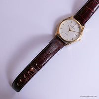 Classic Vintage Gold-tone Meister Anker Quartz Watch for Men