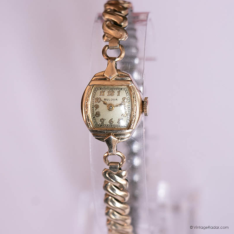 Montre Bracelet Vintage Femme Années 40 - Élégance Rétro En Bon état
