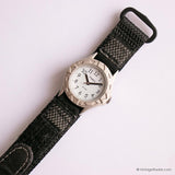 Pequeño tono plateado Timex Deportes reloj para ella | Antiguo Timex Relojes