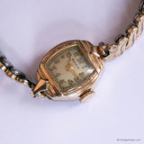 1940s Vintage Art Deco Bulova Cocktail Watch for Ladies Mechanical