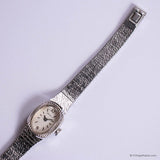 Vintage Silver-tone Caravelle Watch for Ladies | 1970s Cocktail Dress Watch