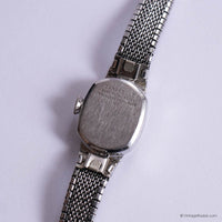 Vintage Silver-tone Caravelle Watch for Ladies | 1970s Cocktail Dress Watch