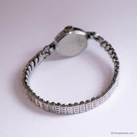 Silver bracelet on a white background