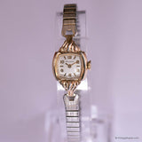 Vintage gold-tone Bulova ladies watch 