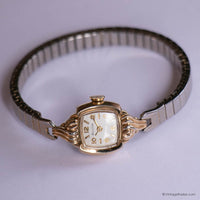 Vintage gold-tone Bulova ladies watch 