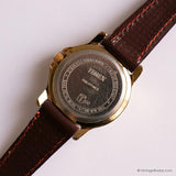 90s elegante carruaje reloj para ella | Pequeño reloj de pulsera de carro vintage