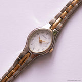 Tiny Vintage Pulsar Wristwatch for Women | Two-tone Japan Quartz Watch