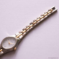 Tiny Vintage Pulsar Wristwatch for Women | Two-tone Japan Quartz Watch