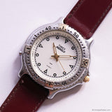 Vintage 35mm Timex Indiglo Quartz Watch | Silver-tone Unisex Watch