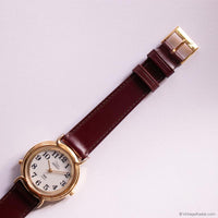 Vintage Gold-tone Timex Indiglo Quartz Watch Unisex Large Numerals