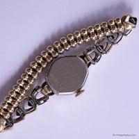 Vintage 1960s Gold-tone Gruen Mechanical Watch for Ladies Square Dial