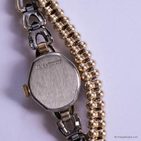 Vintage 1960s Gold-tone Gruen Mechanical Watch for Ladies Square Dial