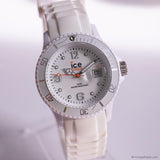 Vintage Ice Quartz Watch | Unisex 40mm Full-White ICE Watch