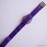 Vintage Purple Timex Uhr für Mädchen | Klein Timex Sportswatch